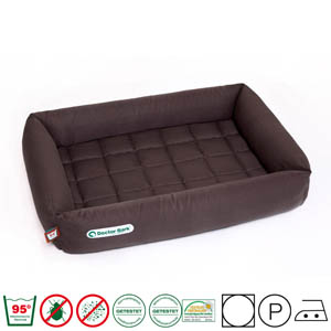 Doctor Bark Dog Bed M Brown (70 x 50 x 19 cm)