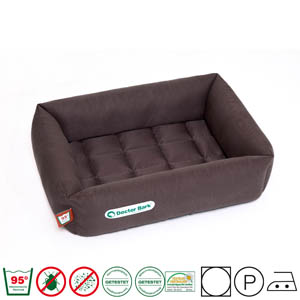 Doctor Bark Dog Bed S Brown (40 x 50 x 18 cm)