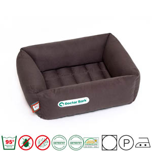 Doctor Bark Dog Bed XS Brown (40 x 35 x 12 cm)