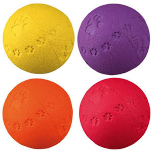 Natural Rubber Toy Ball - 9 cm